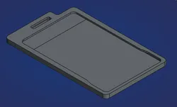 Simple ID card holder