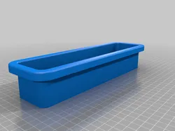 Table cable gland worktop with cable holder