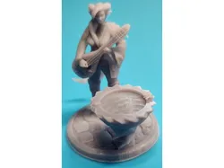 Tiefling SERP Whisperer Bard (Female) Miniature