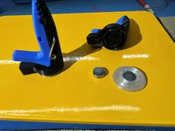 TPU base plate for double 10x2 magnets - for "Soldering aid" or "Soldering station"