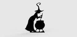 Witch Wall Decoration