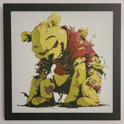 Zombie Pooh - Filament Painting