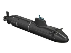 Astute Class Nuclear Submarine