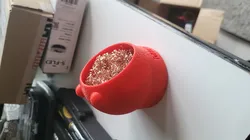 Container for cleaning soldering tips