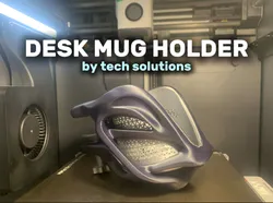 Desk mug holder