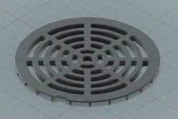 Grille de douche