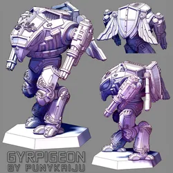 Gyrpigeon - by PunyKaiju