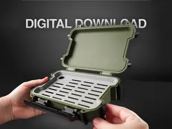 HEAVY DUTY TACTICAL MILITARY CASE WITHOUT SCREWS