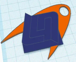 Lando Norris Key Chain