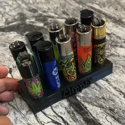 Lighter holder for clipper lighters