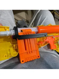 Nerf Longshot pusher breech for 16mm barrel remix (Abandoned)