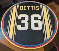 Pittsburgh Steelers Jerome Bettis Jersey Drink Coaster (NO AMS REQUIRED)