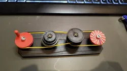 Rubber Band Gearbox