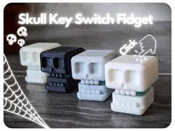 Skull Key Switch Fidget Toy
