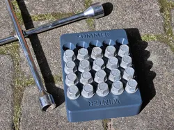 Summer Winter Wheel Bolt Box
