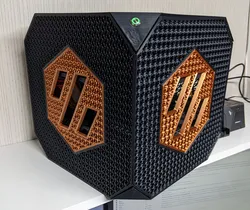 Voron cube mATX PC case with ATX power supply