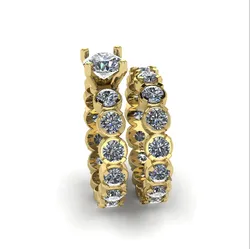 245 Set of rings for women 3D Print Model in Rings 557037