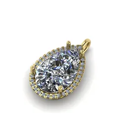 255 Pendant for women 3D Print Model in Rings 557046