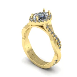 271 Ring for women 3D Print Model in Rings 557064