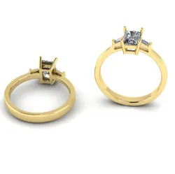 460 Ring 3D Print Model in Rings 557450