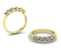 662 Ring 3D Print Model in Rings 557459