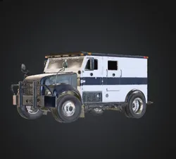 Armored Bank Truck