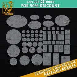 Bases - Halfling Auxilia - Titan Forge Miniatures February 2026