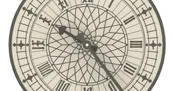 Big Ben Clock with Arrows