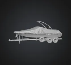 Boat & Trailer Covered