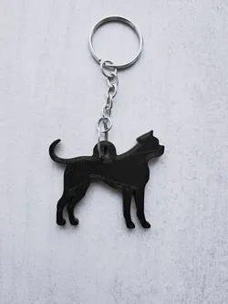 Boxer keychain 3D Print Model in Keychains 557785