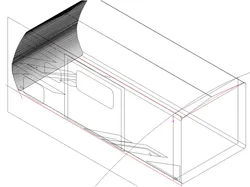 Camper Trailer Model Work in Progress
