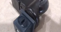Caster Mount for Square Tubing