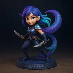 Characters & Creatures STL تنزيل - LYSA – The Nebula Dancer - event starwars - Xempiaaz