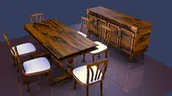 DINING ROOM SET  DAPE