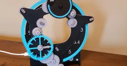 "Freak" Mechanical Clock