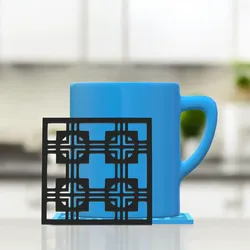 Home Decorations & Ornaments STL تنزيل - Coffee, Tea, Wine, Beer Coaster - OALPO