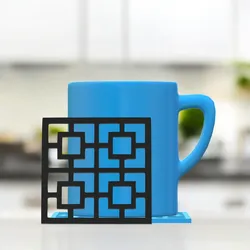 Home Decorations & Ornaments STL تنزيل - Coffee, Tea, Wine, Beer Coaster - OALPO