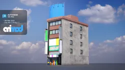 Japanese Commercial Building 0004
