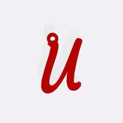 Jewelry & Accessories STL Descărcare - Letter U Keychain - Mu3D