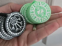 Llaveros del Sigilo de Witch Hat Atelier - Modelo de impresión 3D gratuito