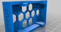 LM2596 Box (Case + Lid) to "slip-on" Ender rail (LM size 45*23*14mm)