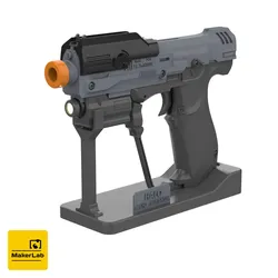 M6H2 Magnum - Halo - Printable - STL files - Personal Use 3D Print Model in Toys 557551