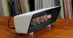 Midcentury Nixie Digital Clock Case
