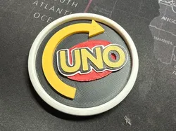 Moneda Flip de Uno - Modelo de impresión 3D gratuito