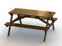 Oak Picnic Bench