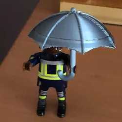Other STL Descărcare - UMBRELLA PLAYMOBIL SET - Gominolozgz