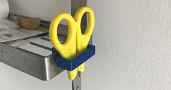 scissor holder with 2mm slotted base