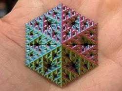 Snowflake Fractal - Level 3 (Vase Mode)