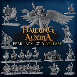 Titan Forge Miniatures - 2026 - February - Halfling Auxilia