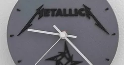 Wall clock Metallica